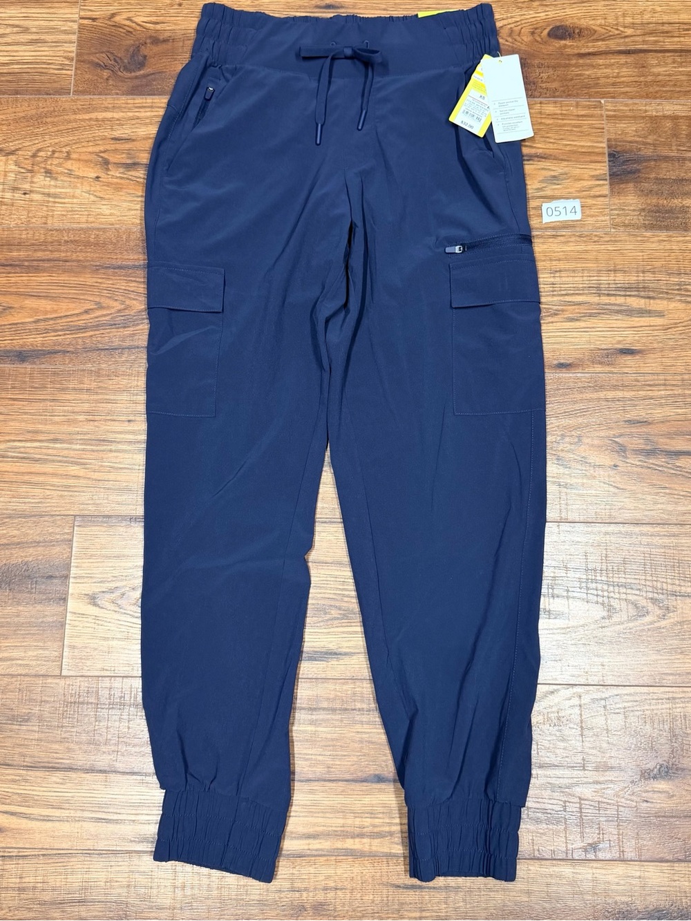 all in motion Navy Cargo Ankle Pants